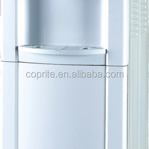 hot and cold water dispenser with mini fridge