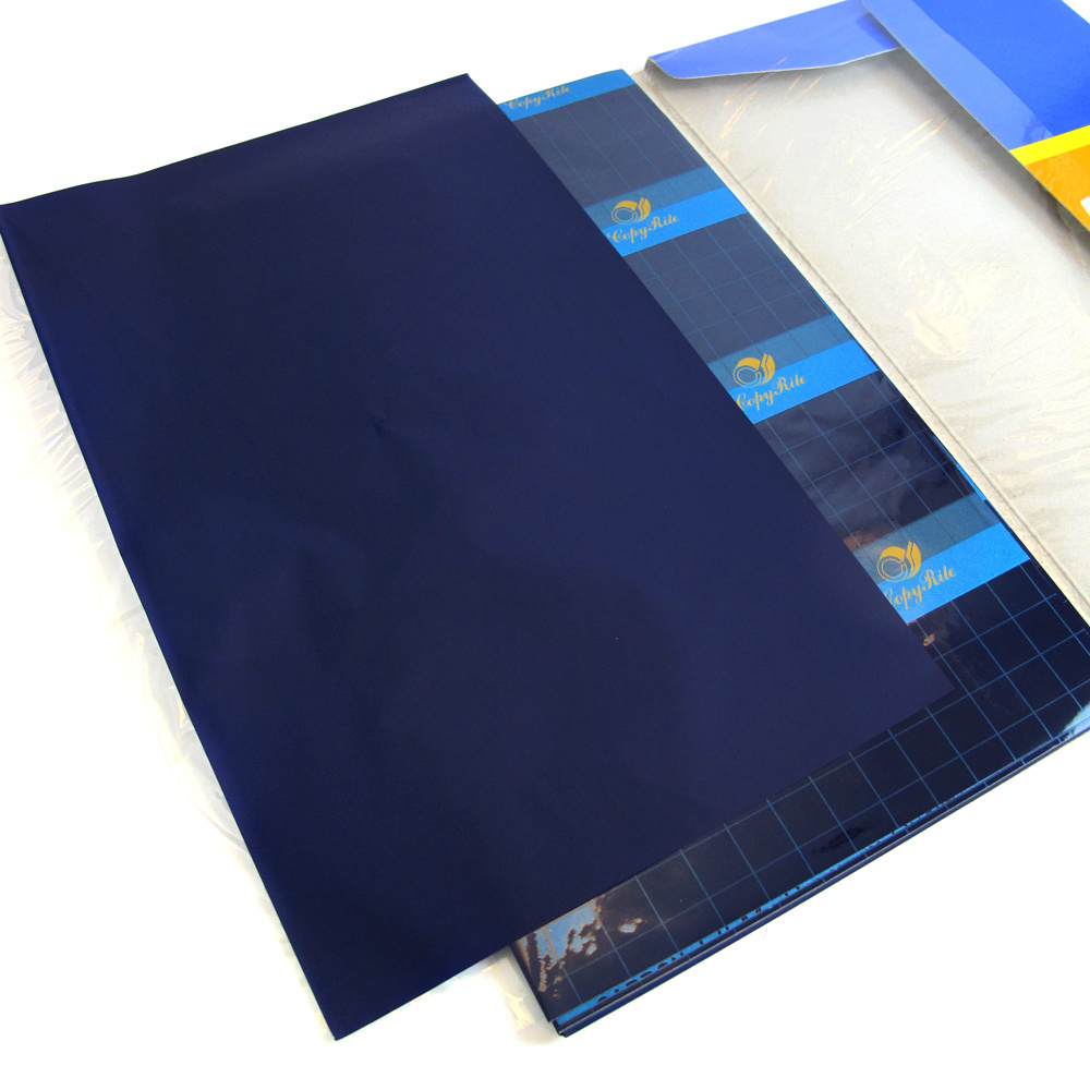 Blue Film Carbon - dark Color for sign Invoices and office Documents with Clear and Sharp Copies From Thailand