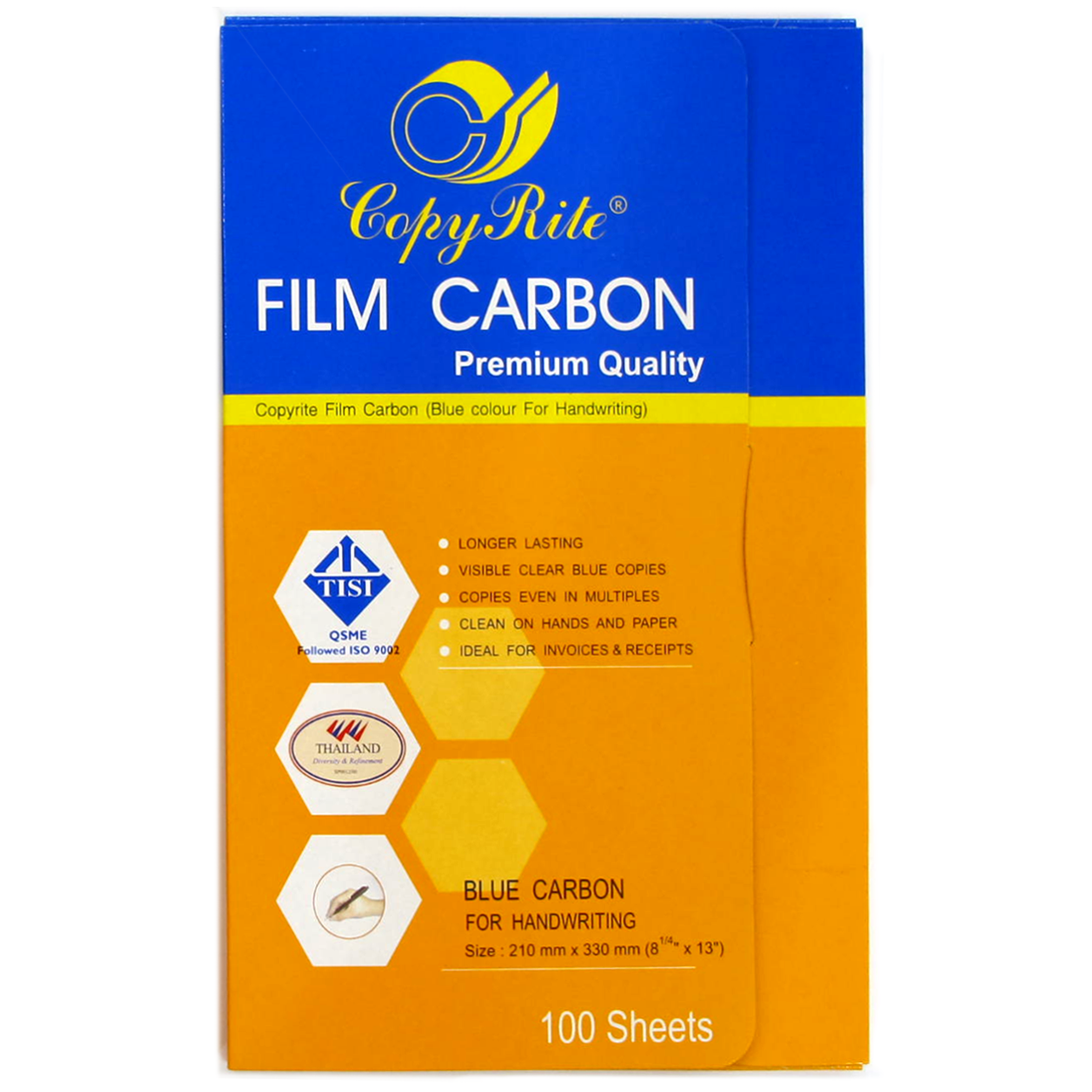 Film Carbon - Blue Color for Invoices and Documents with Clear and Sharp Copies From Thailand