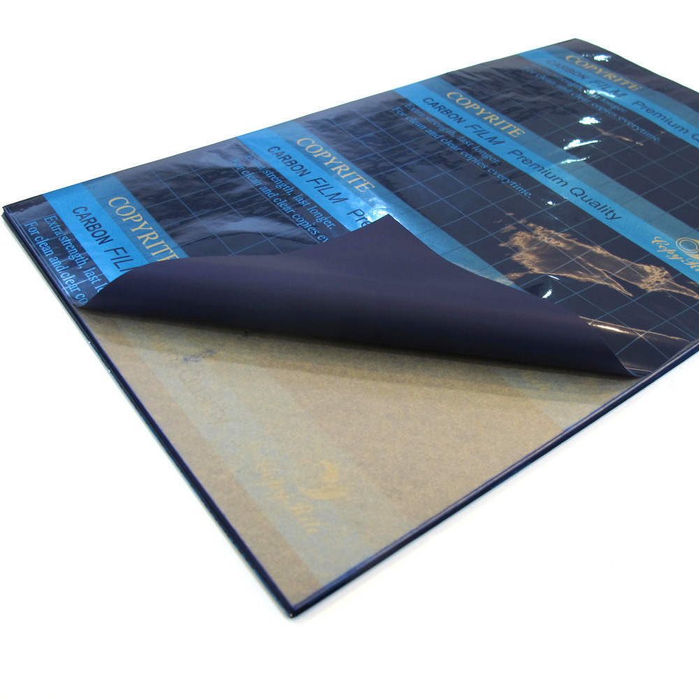 Blue Film Carbon - dark Color for sign Invoices and office Documents with Clear and Sharp Copies From Thailand