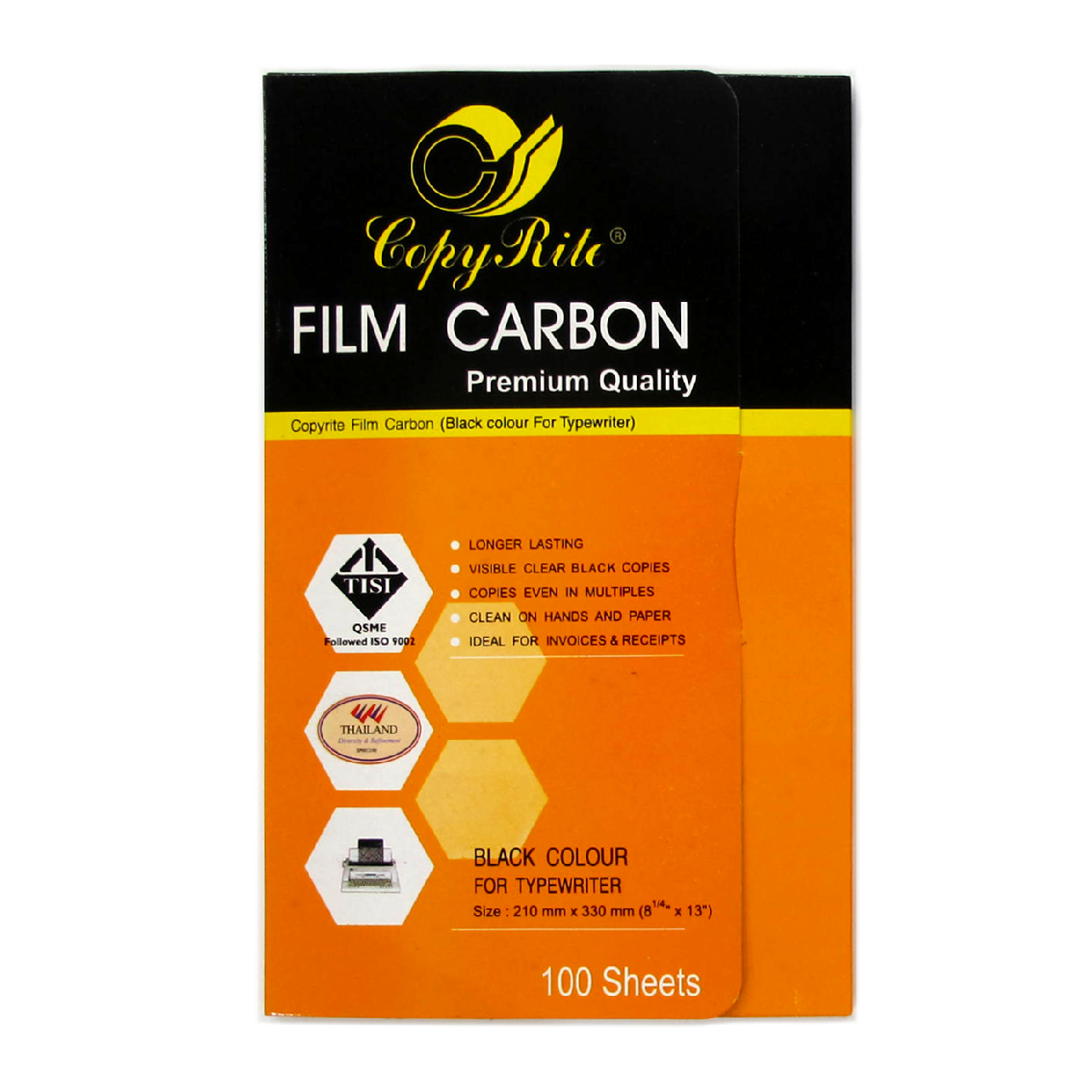 Art & Craft Film Carbon - Black Color for Invoices and Documents with Clear and Sharp Copies