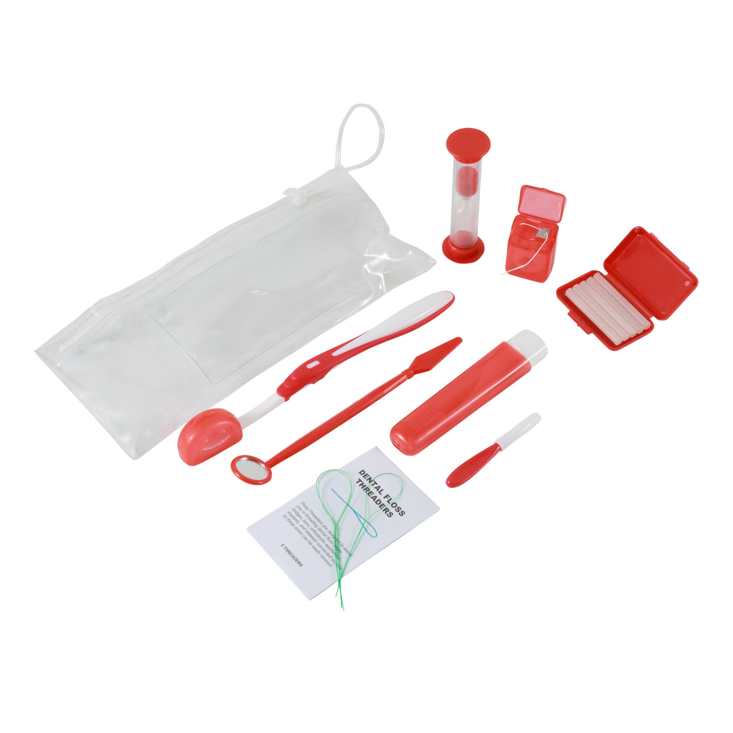 8 in 1 Orthodontic Oral Cleansing Kit Orthodontic Oral Hygiene Kit Orthodontic toothbrush