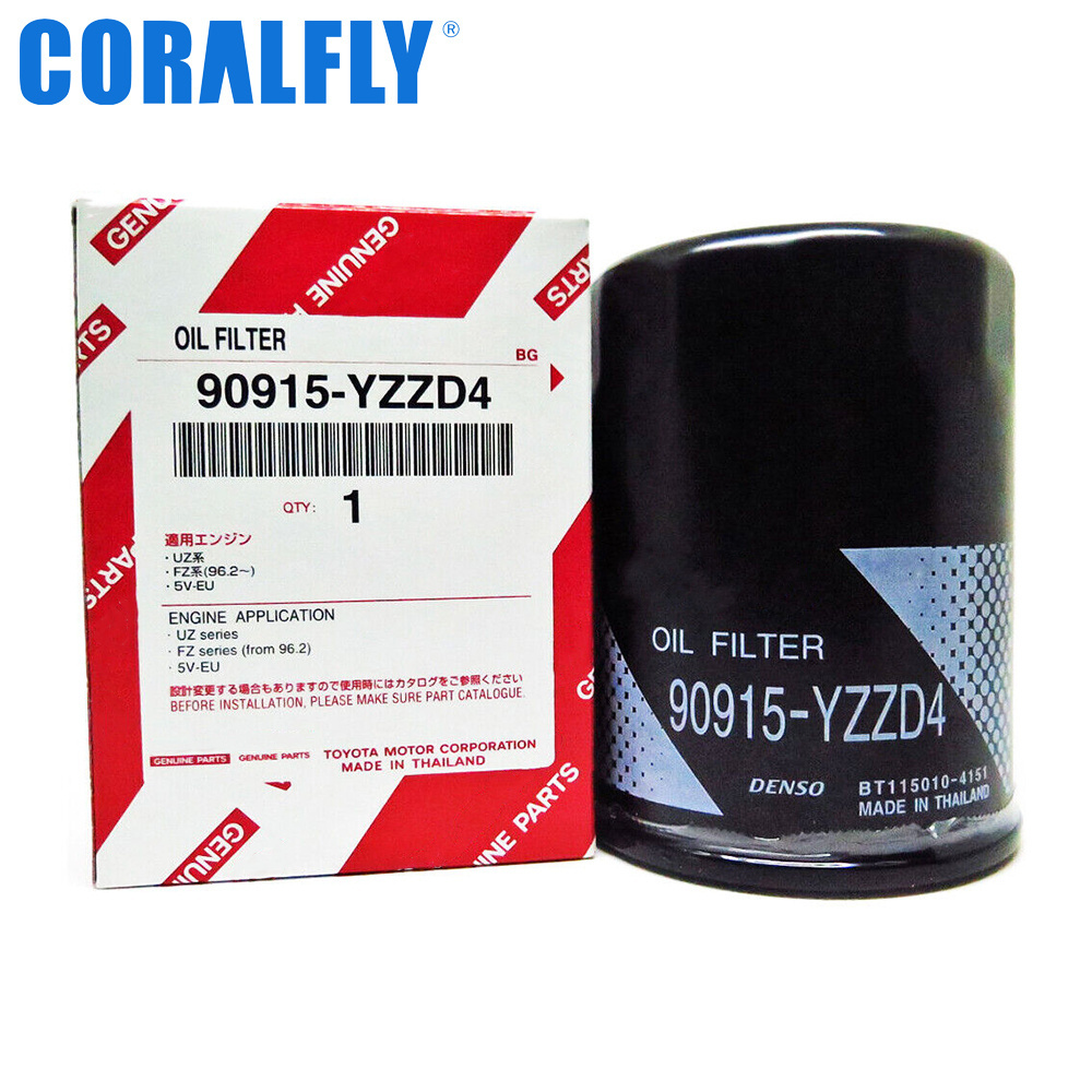 Auto oil filter high quality 90915-yzzn2 90915-yzzd1 90915-yzzm3 for genuine filters toyota 90915-yzzf2 90915-yzzj1