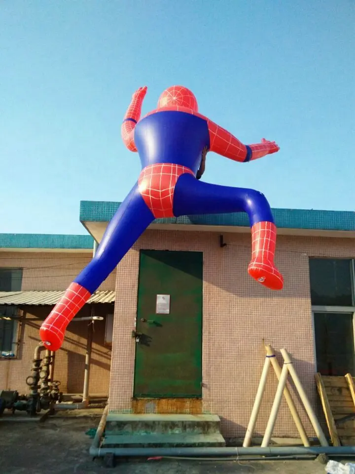 Inflatable Advertising Outdoor Commercial Activity Promotion Advertising Character Spiderman Inflatable Model