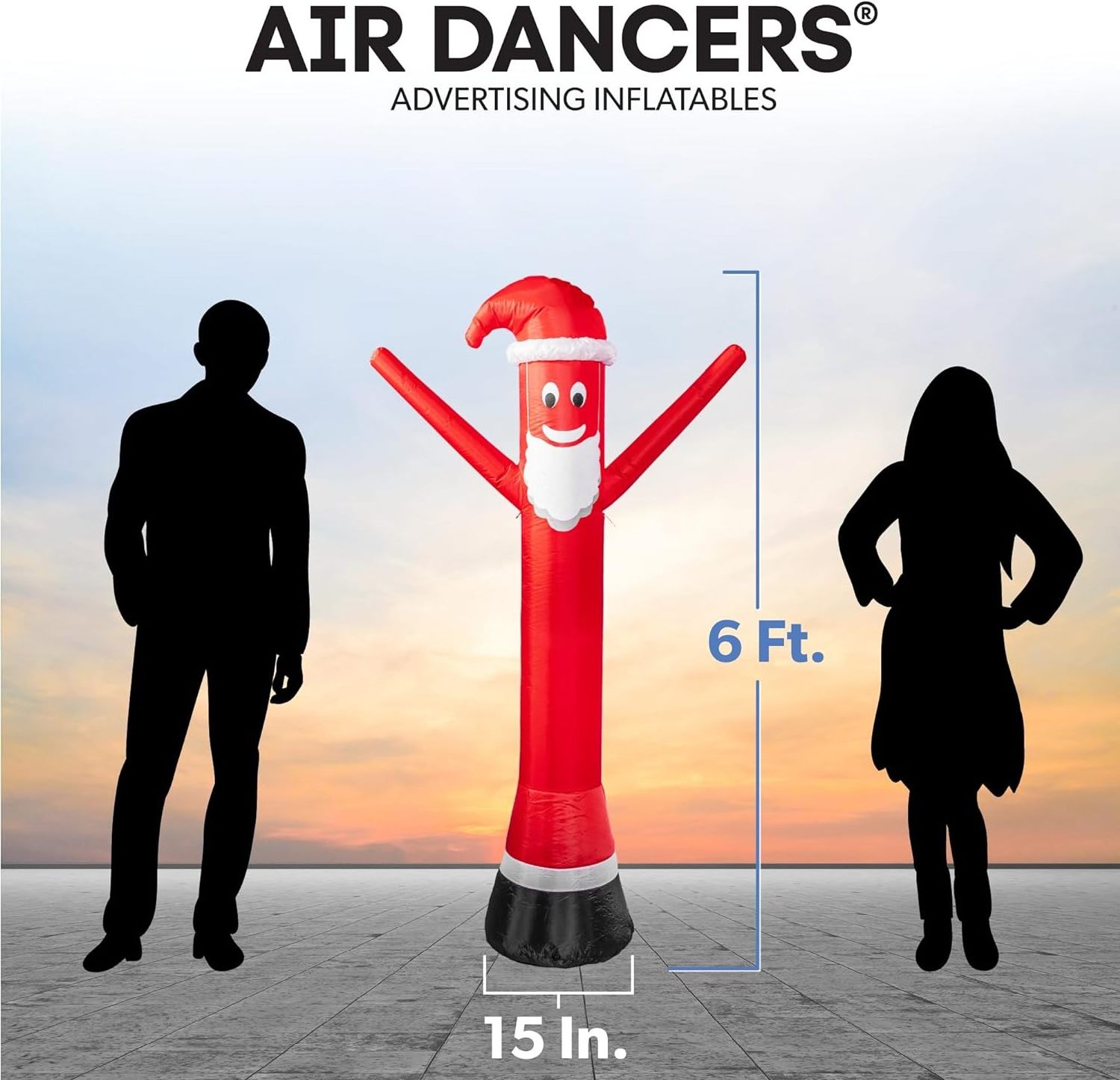 inflatable air man dancer christmas skydancer promotional dancing air man