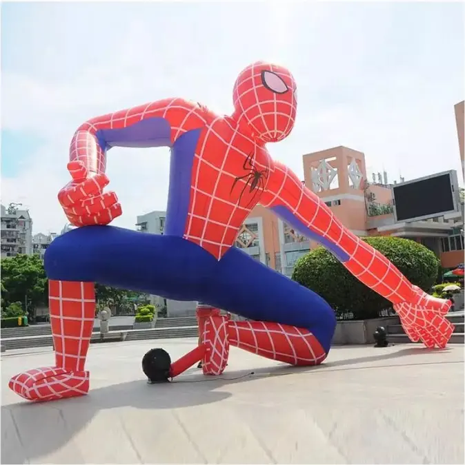 Inflatable Advertising Outdoor Commercial Activity Promotion Advertising Character Spiderman Inflatable Model