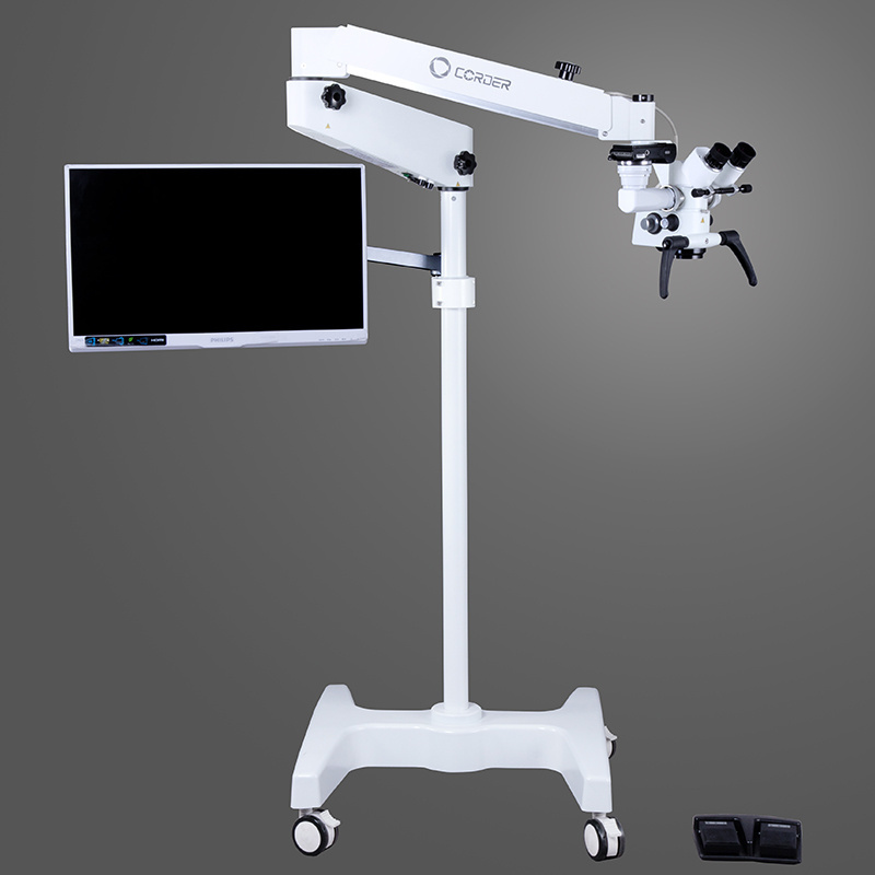 Dental stomatology oral maxillofacial surgery stereo similar surgical microscope prices with ccd camera zoom lens 510 6A