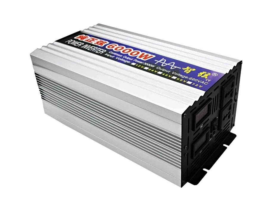 Pure Sine Wave Inverter 50Hz 60Hz 4000W 5000W 8000W DC 12V 24V To AC 220V inverter Power Converte Micror Car Voltage transforme