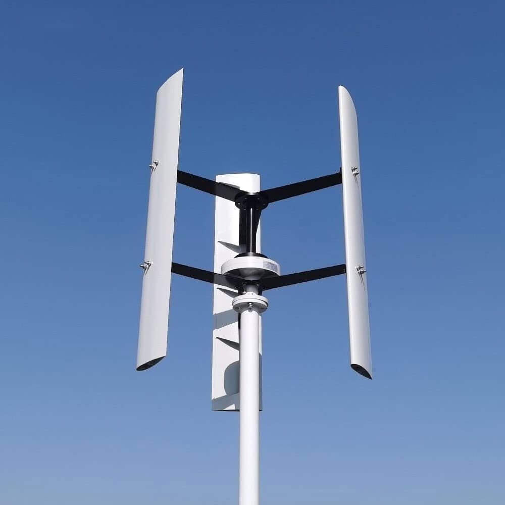 5KW 5000w 8000w Vertical Axis Wind Power Turbine 24v 48v 220v Wind Generator With MPPT Hybrid Controller For Homeuse Free Energy