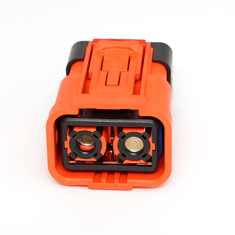 New plastic connectors 25A 40A 60A 80A 120A 200A IP67 2Pin HV DC Power EV Connectors HVIL EV Battery Connectors plug