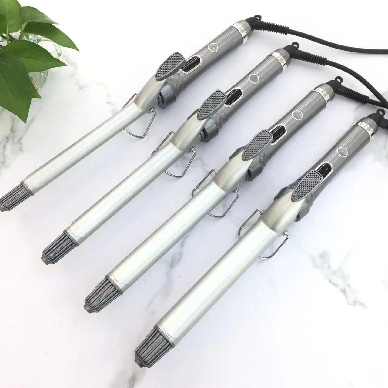 2024 new multifunctional hair curling iron barrel type ceramic negative ion electric hair curling iron