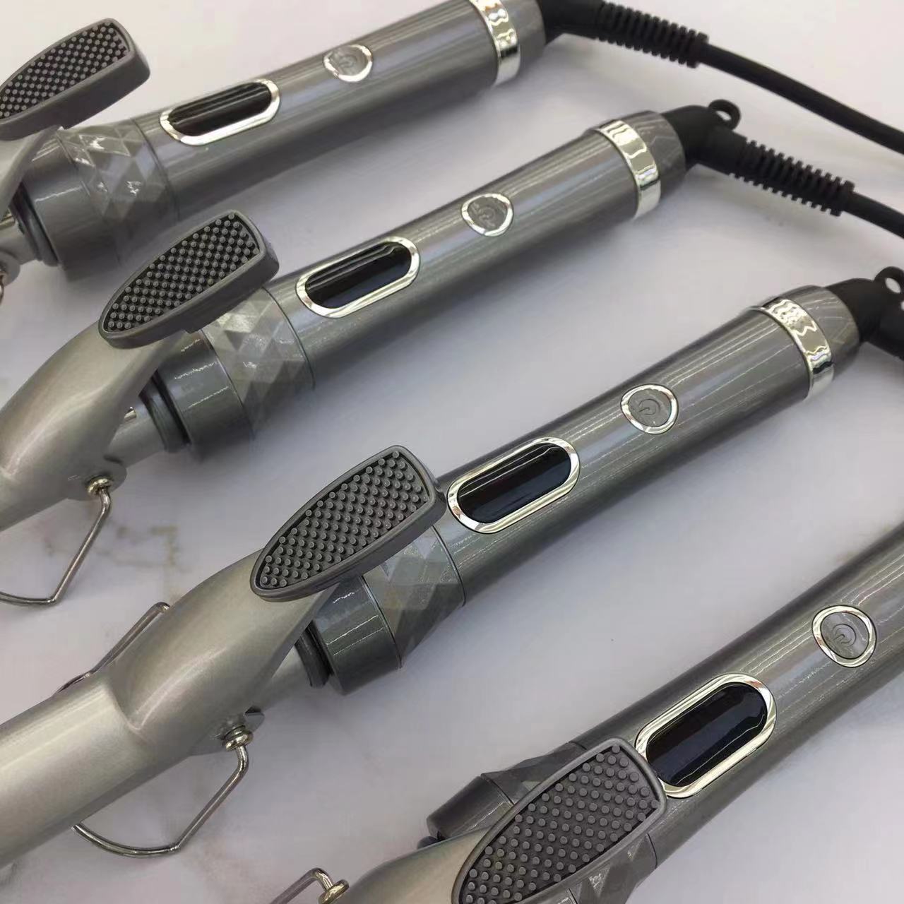 2024 new multifunctional hair curling iron barrel type ceramic negative ion electric hair curling iron