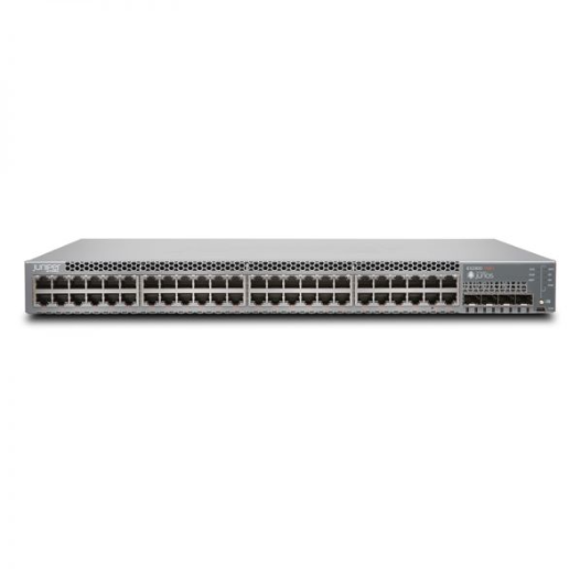 EX2300-48MP EX2300 32-port 10/100/1000BASE-T PoE+, 16-port 10/100/1000/2500BASE-T PoE+, 6 x 1/10GbE SFP/ SFP switch