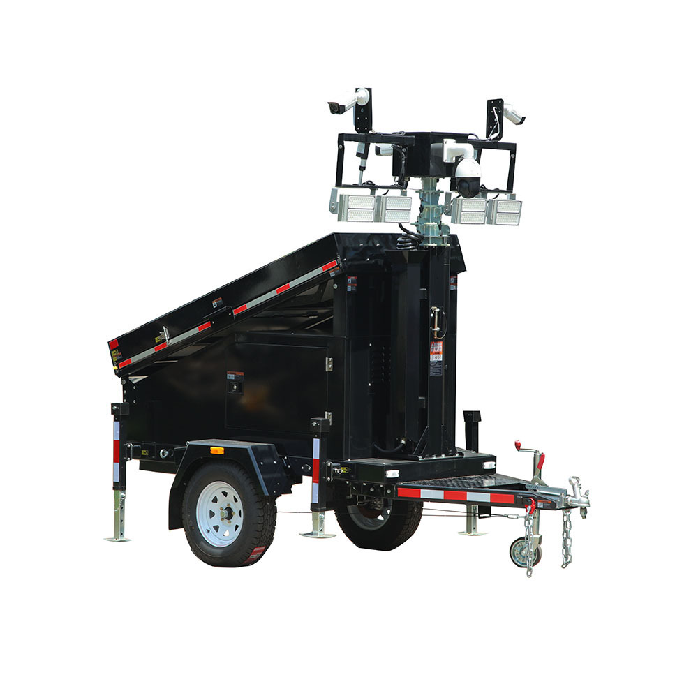 Movable Lights Tower Diesel Towable Trailer Cctv Tower LED White IP67 Solar Tower 480w Led Lights Replacement 150 50000 ISO9001