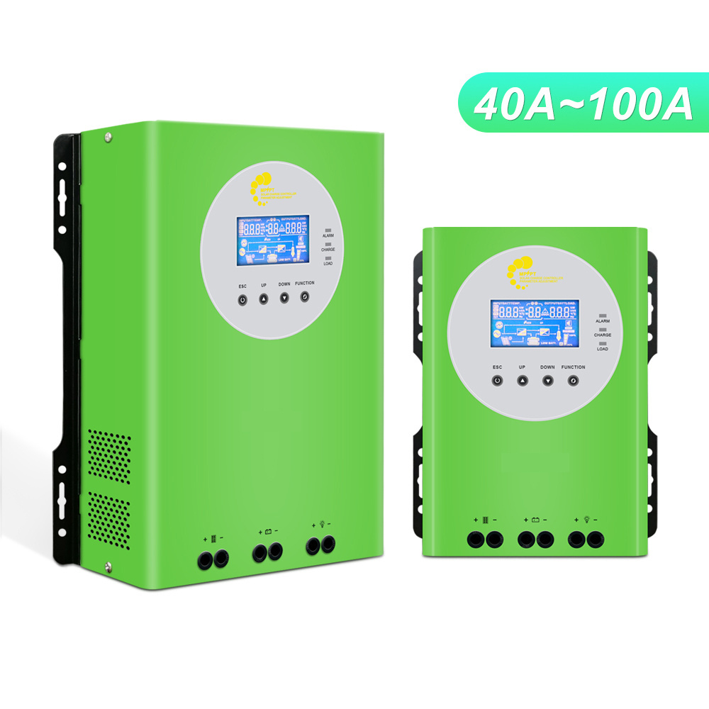 MPPT 100A 80A 60A 40A amp mppt charge controller digital mppt solar charge controller