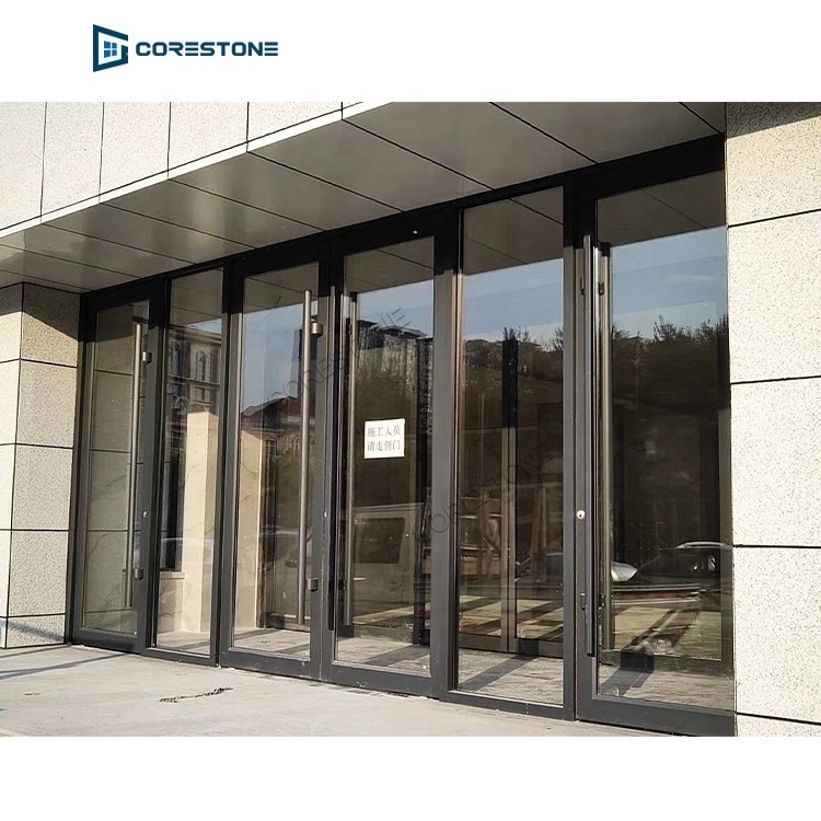 Good Price Storefront Single Door Commercial Aluminum Store front Door