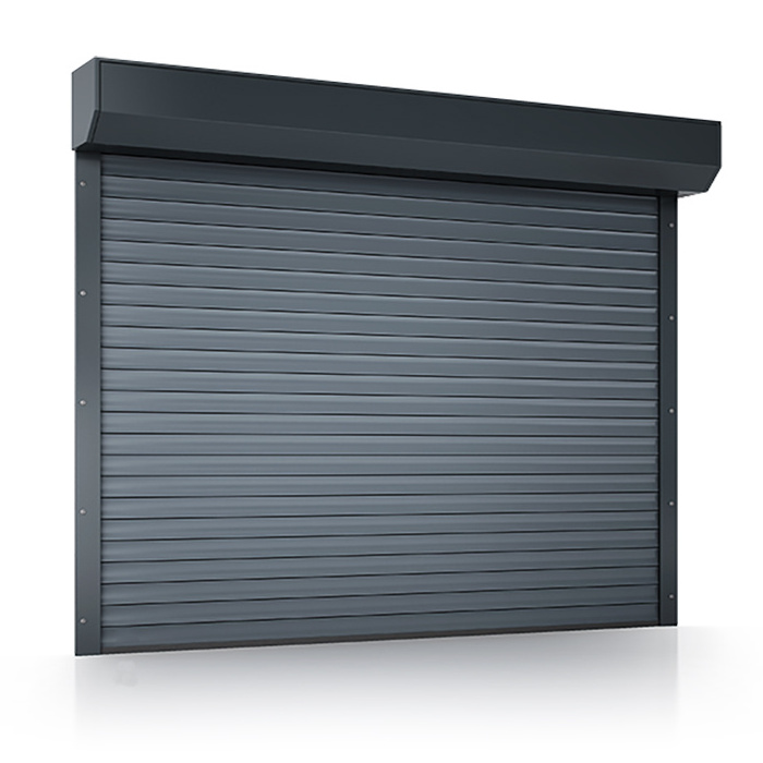 Shop Automatic Rolling Shutter Automatic and Manual Anti-theft Aluminum Roller Shutter Reinforced Strong Security Roller Door