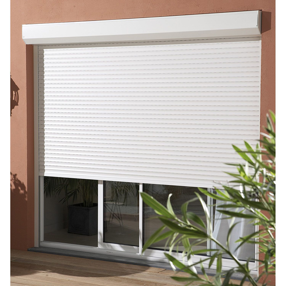 Shop Automatic Rolling Shutter Automatic and Manual Anti-theft Aluminum Roller Shutter Reinforced Strong Security Roller Door