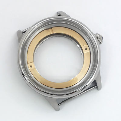 Hot Sale High Quality Watch Manufacturer Watch Case For Machining Stainless Steel Silver Watch Case Parts