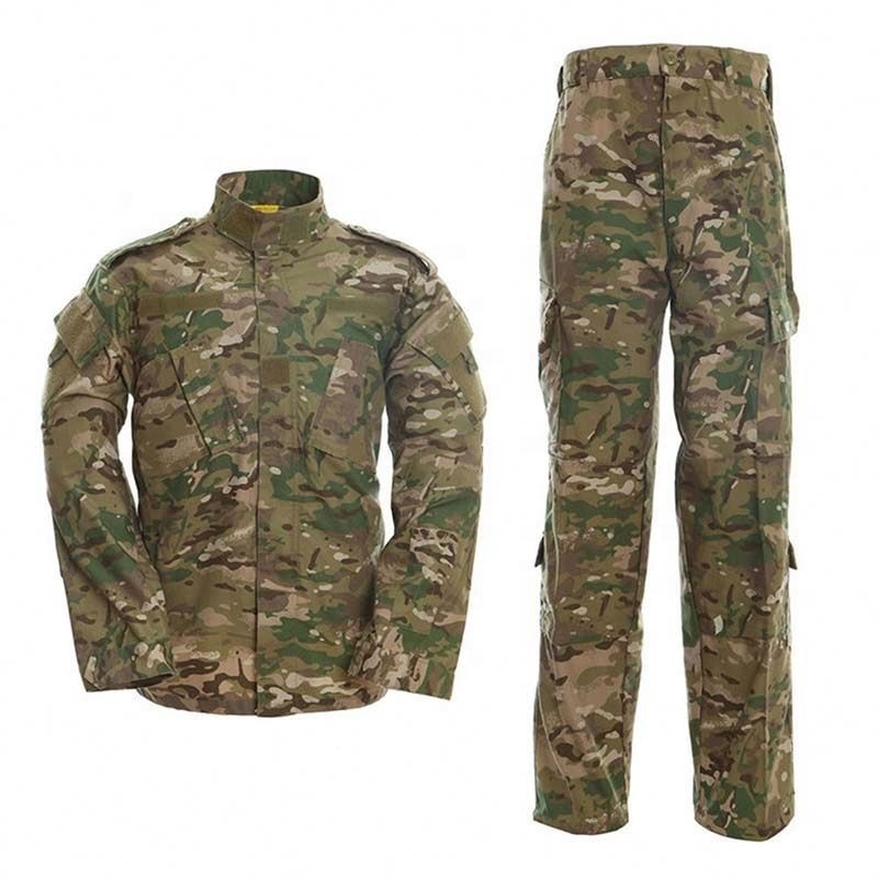 High Quality digital desert camouflage Clothes Multicam ACU tactical Uniform