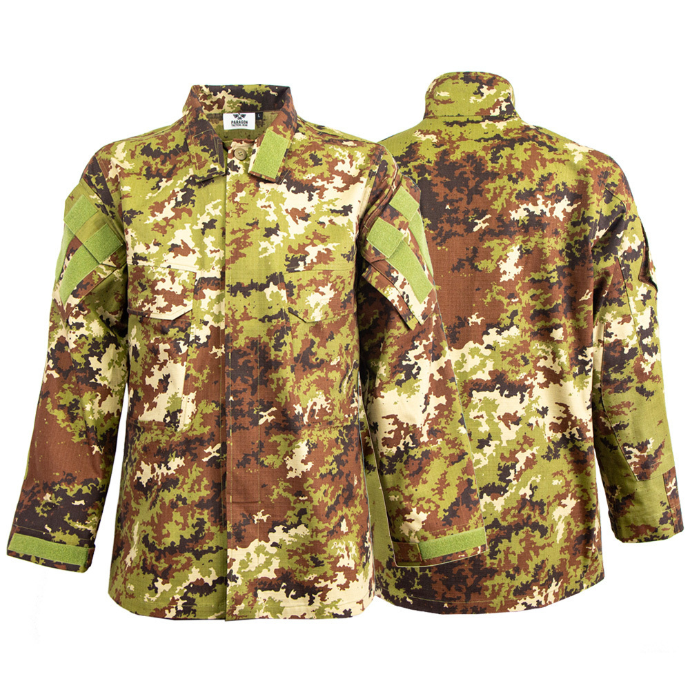 Italian camouflage Tactical Combat Camouflage High Quality Men Clothes Set tactical Uniform