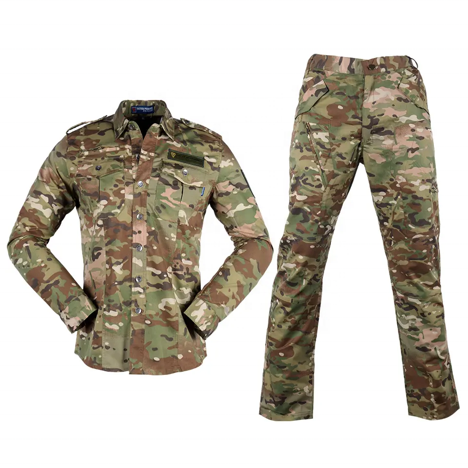 security uniforms camouflage fashion design security guard dress uniform shirts and pants