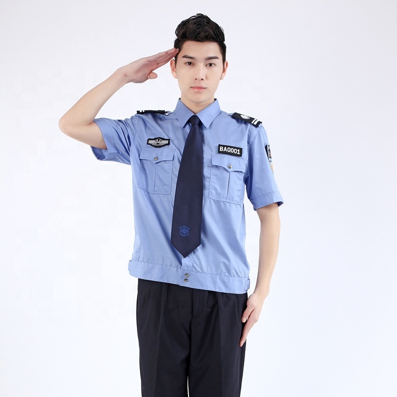 security guard uniform protection clothes summer security guard uniforms Security for man and woman