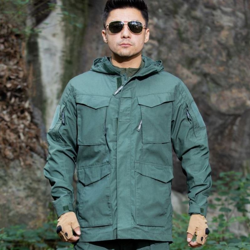 M65 wind breaker waterproof field jacket tactical olive green