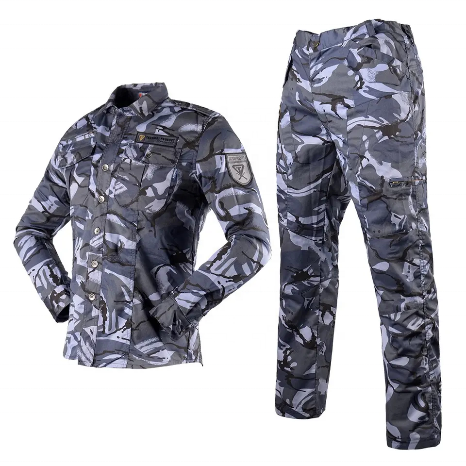 security uniforms camouflage fashion design security guard dress uniform shirts and pants