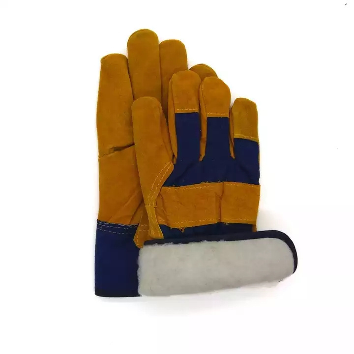 Factory made Good quality Warm Winter Cold Weather Welding Work Gloves