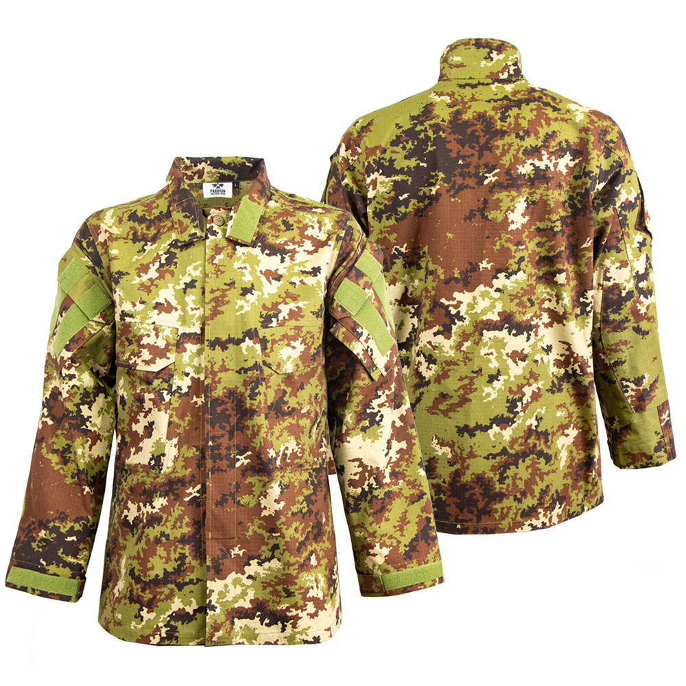 Italian camouflage Tactical Combat Camouflage High Quality Men Clothes Set tactical Uniform