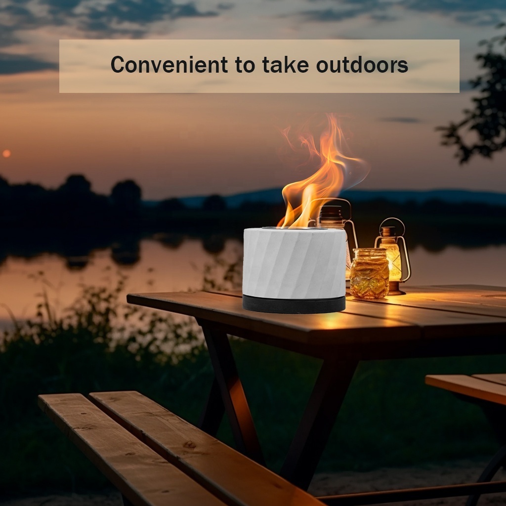 Portable Indoor/Outdoor Mini Fireplace Clean Smokeless Bio Ethanol Fire Pit Bioethanol Fireplace