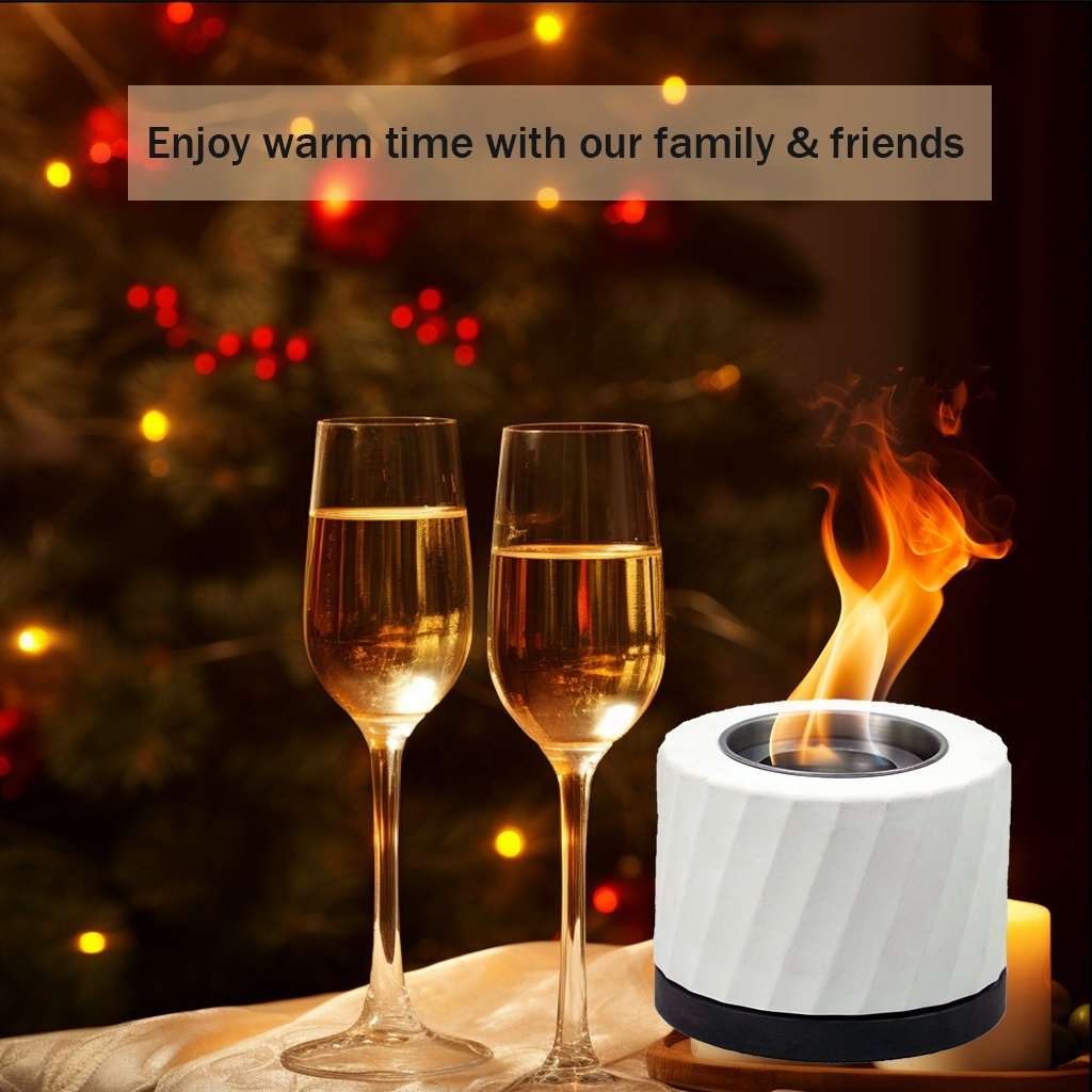 Portable Indoor/Outdoor Mini Fireplace Clean Smokeless Bio Ethanol Fire Pit Bioethanol Fireplace