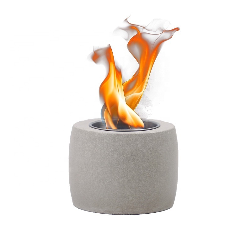 Portable Fireplace Smokeless Table Top Fire Bowl Personal Ethanol Fire Pit Alcohol Ethanol Fireplace