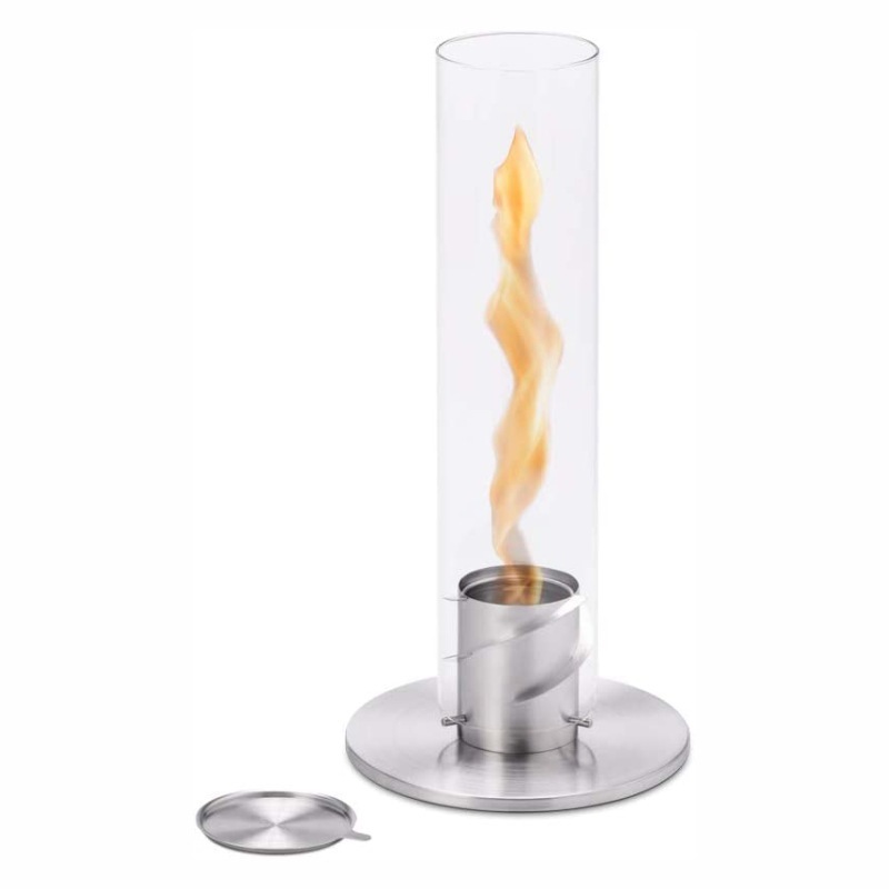 Popular Design Smokeless Tornado Shape Tabletop Fireplace For Bedroom