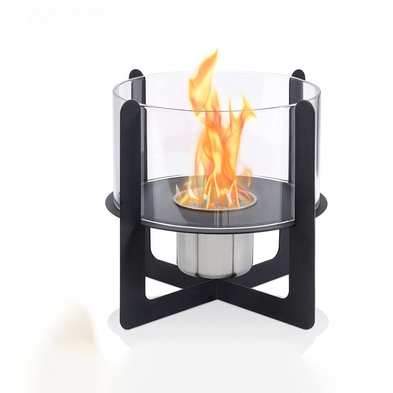 Low budget metal home decorative burner bio fuel ethanol firebowl fire pit fireplace with factory price