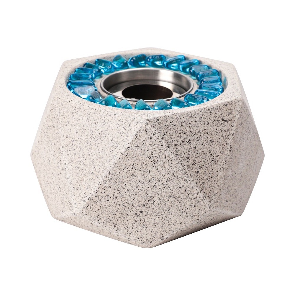 Hot Selling Concrete Tabletop Tirepit Outdoor  Concrete Mini Fire Pit Concrete Portable Fire Pit Grc Table Fire Pit bowl