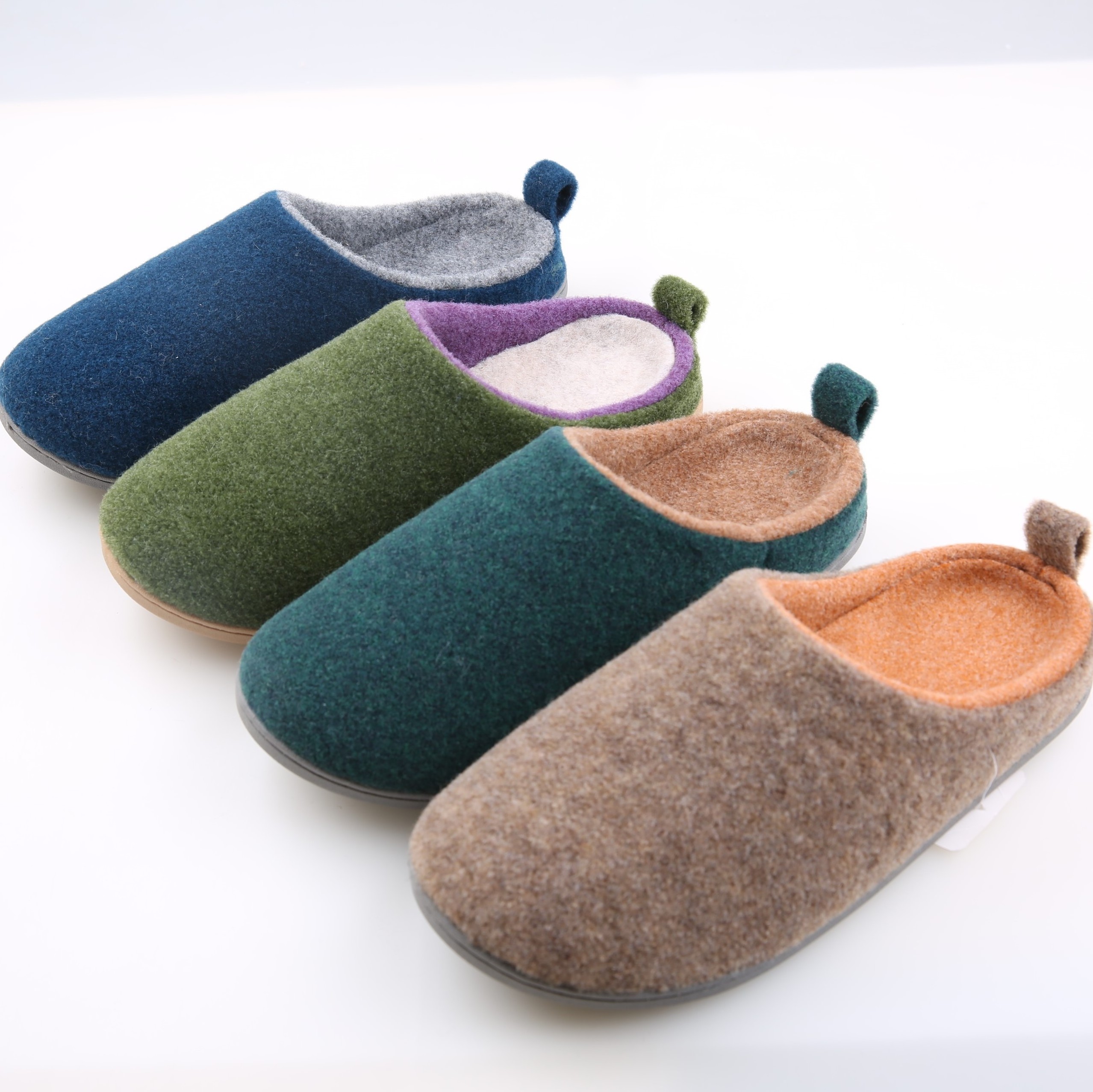 CORIFEI Autumn/Winter Ladies Fashion Fur Slides Slippers Fluffy House Indoor slippers for unisex