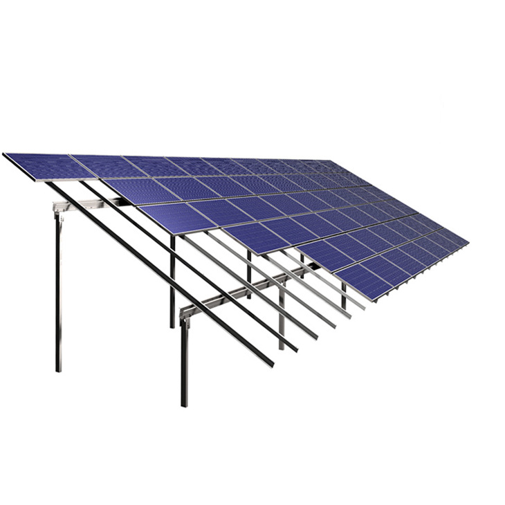 Newly Designed Solar Farm Solar Mounting Safe And Reliable Solar Galvanized Bracket Fast Production Solar Panel Stand