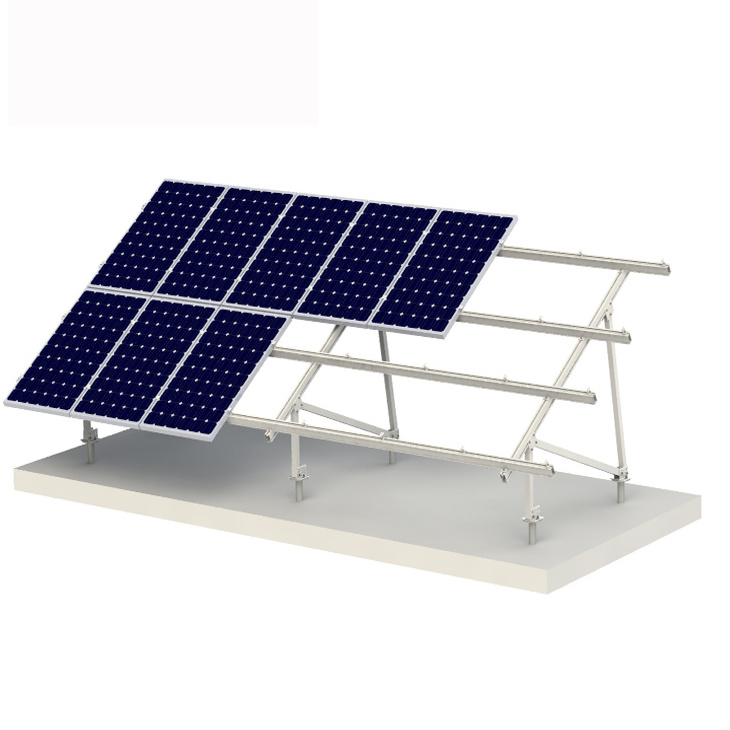 Newly Designed Solar Farm Solar Mounting Safe And Reliable Solar Galvanized Bracket Fast Production Solar Panel Stand