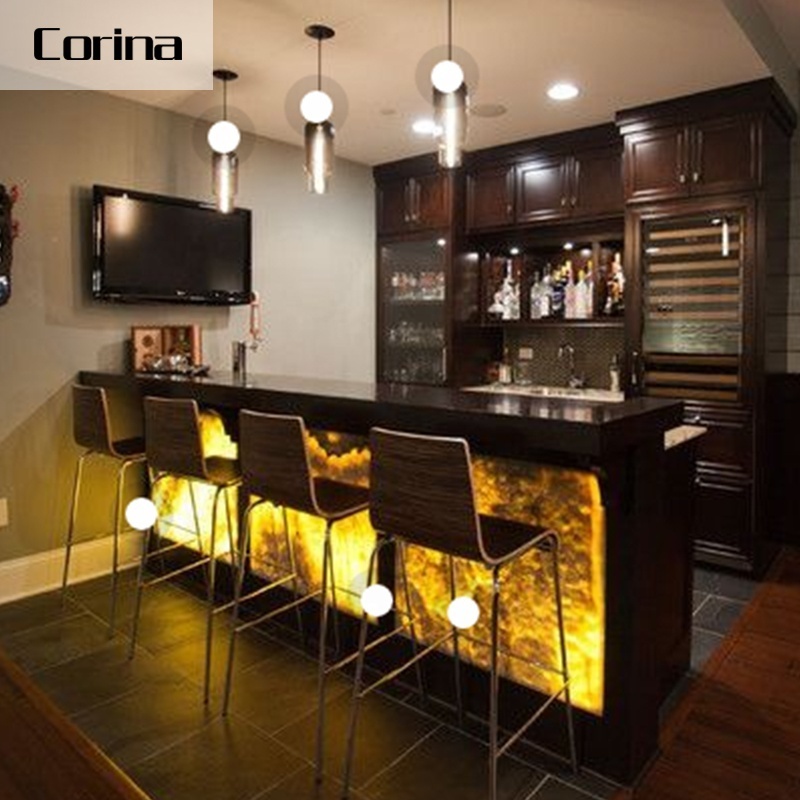 Customized commercial LED bar counters kitchen bar counter designs modern club lounge furniture