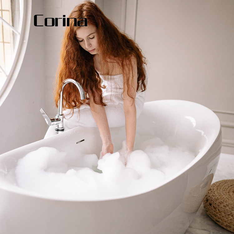 Quality Comfortable Soaking Luxury Freestanding Free Standing Bathtub Bathtubs