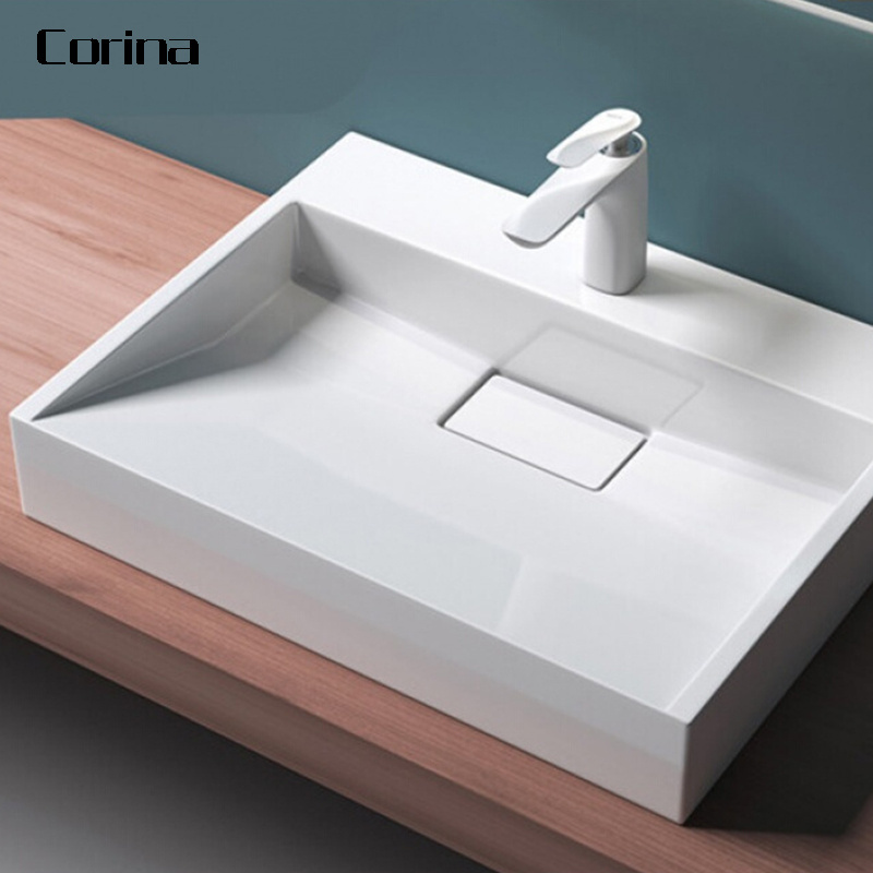 Sanitary Ware New design automatic wash bathroom hang wall wash basin