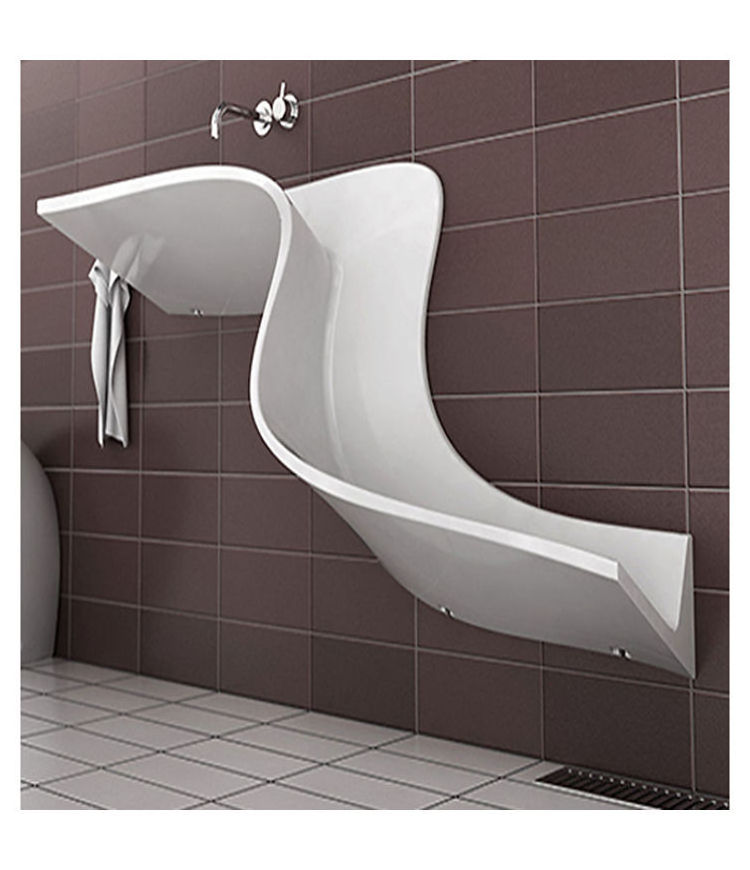 Sanitary Ware New design automatic wash bathroom hang wall wash basin