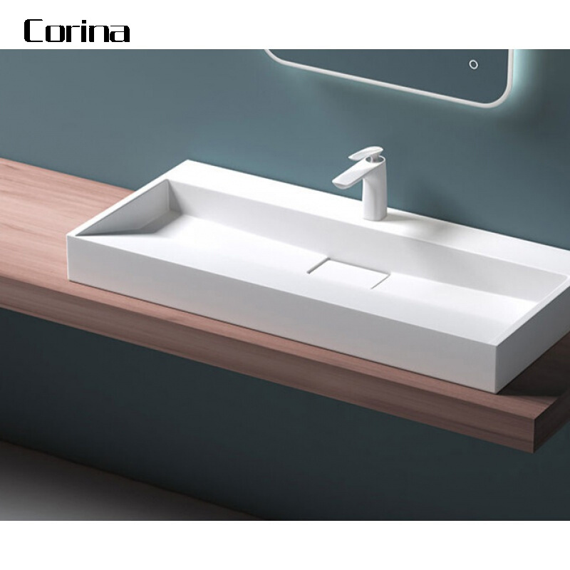 Sanitary Ware New design automatic wash bathroom hang wall wash basin