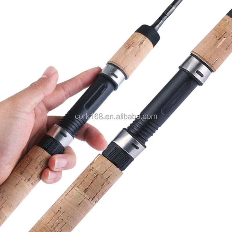 Custom Non-slip Eco-friendly Soft Rod Cork Sticks Handle Putter Grip for Golf hiking poles ski poles fishing rod