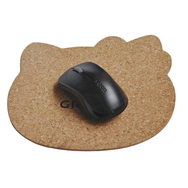 2022 high quality cork mouse pad  made in China customized mouse pad new design muose pad