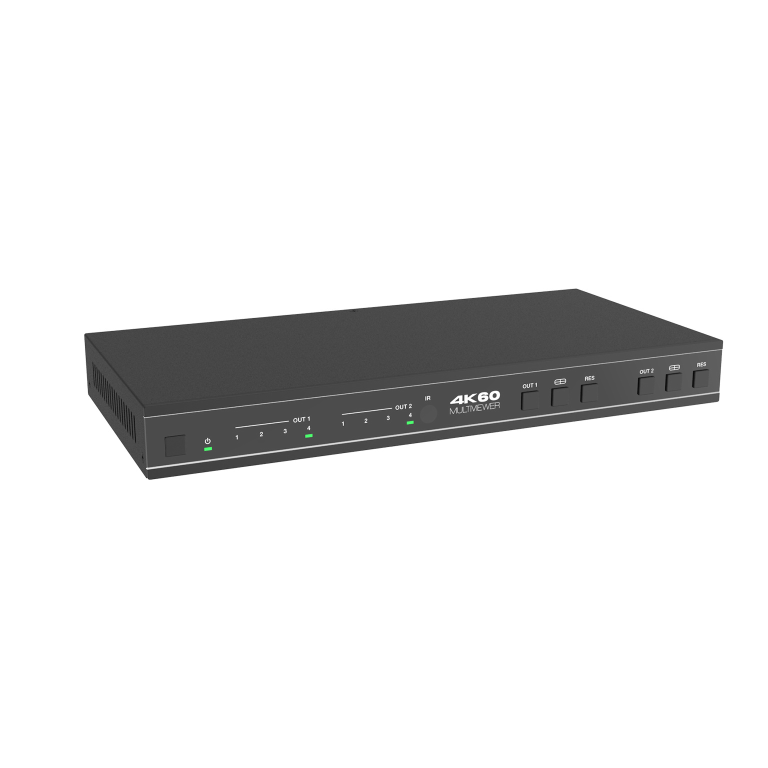 New 4K@60hz multiviewer HDMI quad screen multiviewer 4x2 HDMI switch HDMI matrix 4x2 seamless switching