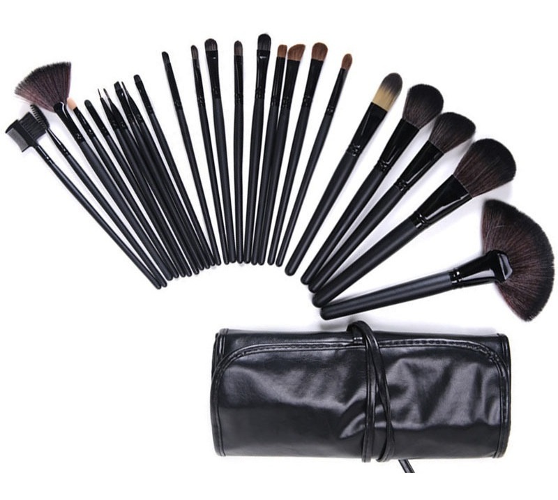 24 Pcs Factory Manufacture Profession Eye Shadow Beauty Makeup Tools Make Up Brush Set Private Label Makeup Brush Set