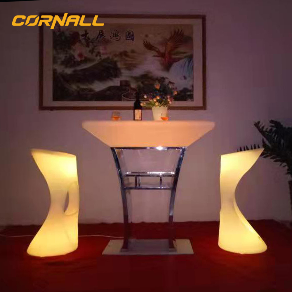 manufacturers in led bar table night club small led lights party bar table for events